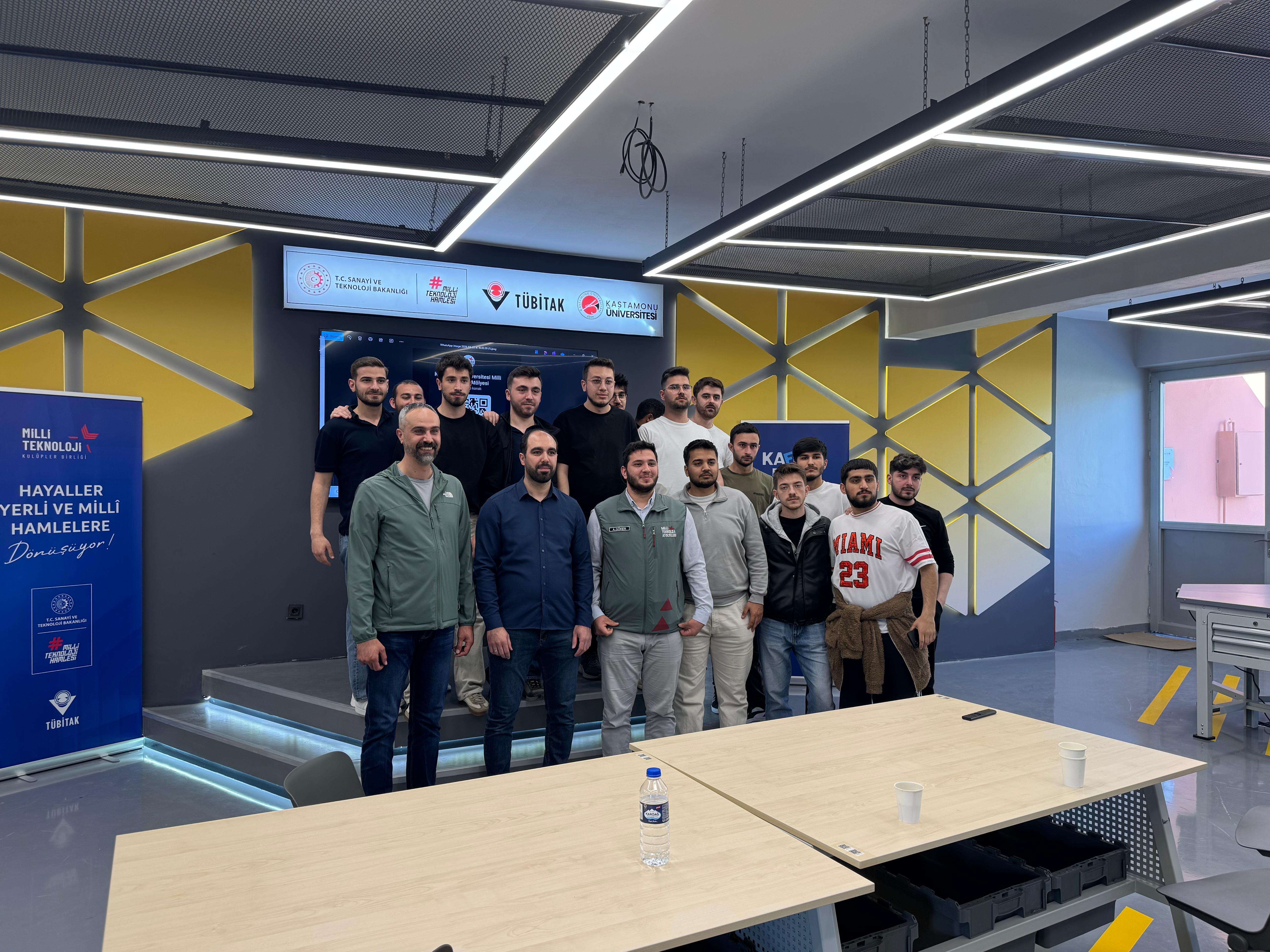 Milli Teknoloji Atölyesi’nde Sınai Mülkiyet Hakları ve Tasarım Söyleşisi Gerçekleştirildi
